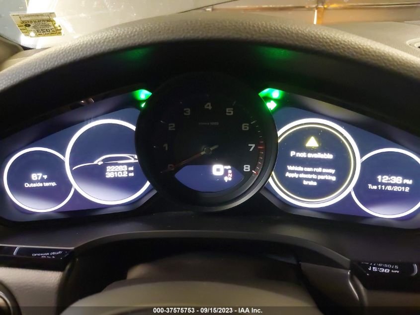 2021 PORSCHE CAYENNE - WP1AA2AY4MDA10223
