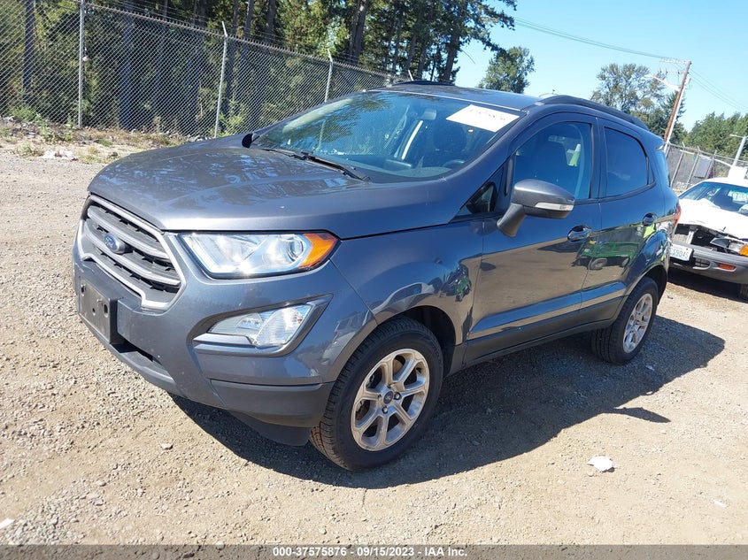 VIN MAJ6S3GL6KC308108 2019 FORD ECOSPORT SE