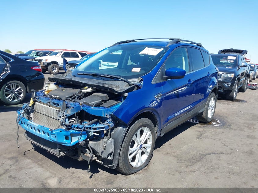 VIN 1FMCU0GD4JUA03337 2018 FORD ESCAPE SE