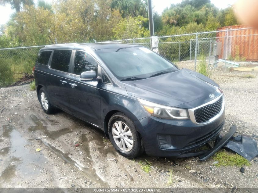 2015 KIA SEDONA LX - KNDMB5C11F6044737