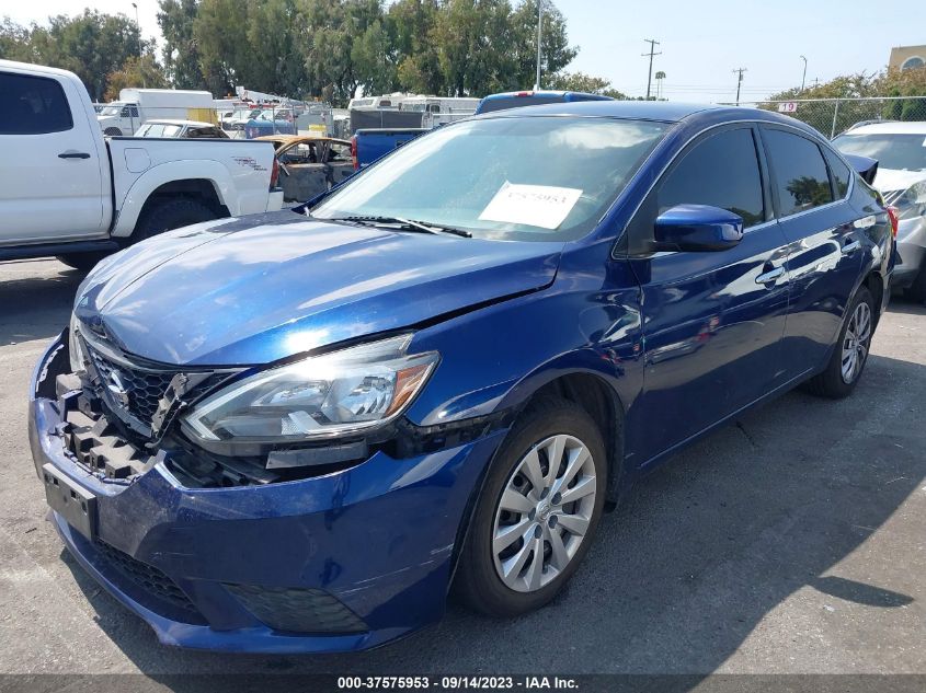 2016 NISSAN SENTRA S - 3N1AB7AP5GY253966