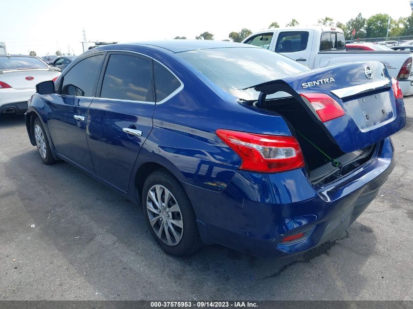 2016 NISSAN SENTRA S - 3N1AB7AP5GY253966