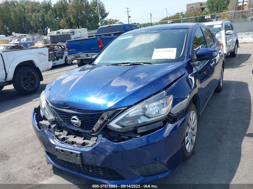 2016 NISSAN SENTRA S - 3N1AB7AP5GY253966