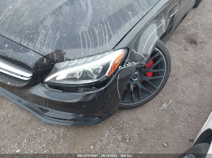 2017 MERCEDES-BENZ AMG C 63 S WDDWK8HB8HF531292