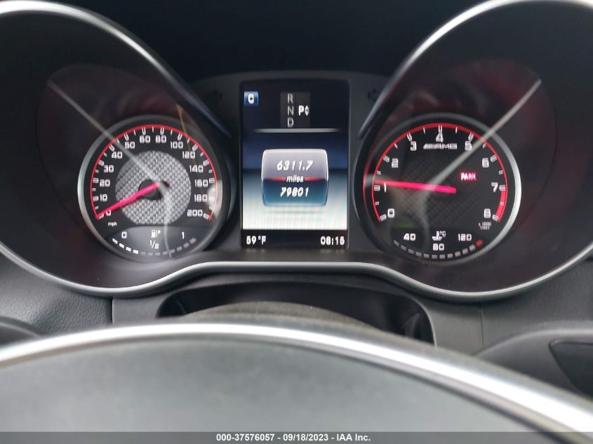 2017 MERCEDES-BENZ AMG C 63 S WDDWK8HB8HF531292