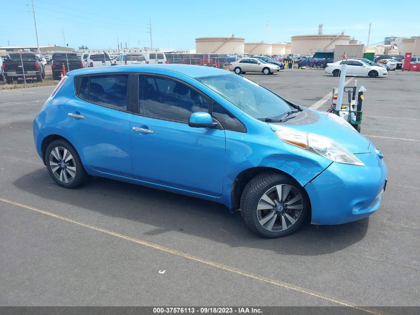 2013 NISSAN LEAF SL - 1N4AZ0CP4DC407283