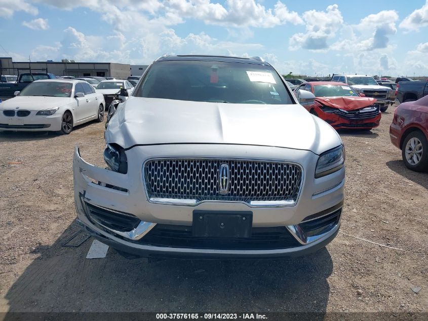 2019 LINCOLN NAUTILUS RESERVE - 2LMPJ6L91KBL35911