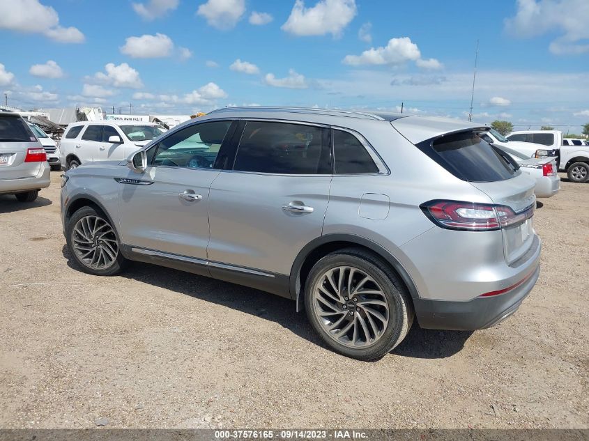 2019 LINCOLN NAUTILUS RESERVE - 2LMPJ6L91KBL35911