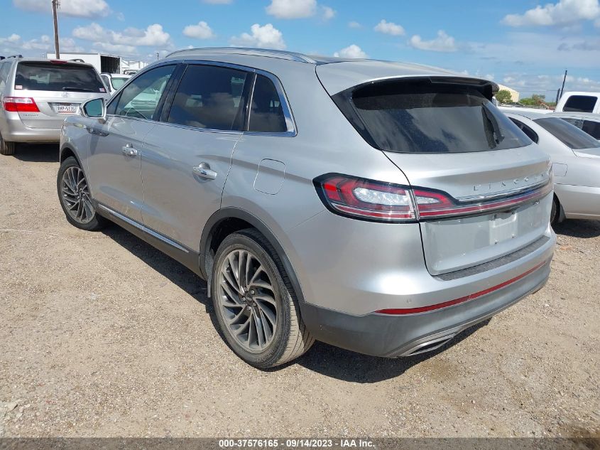2019 LINCOLN NAUTILUS RESERVE - 2LMPJ6L91KBL35911