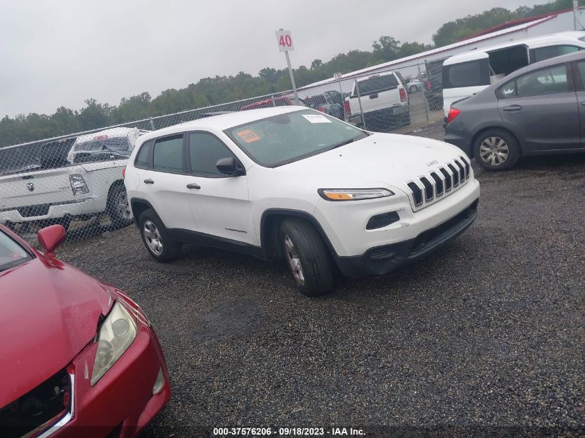 2016 JEEP CHEROKEE SPORT - 1C4PJLAB5GW264156