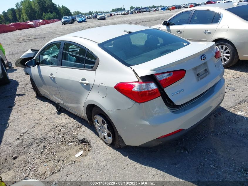 2015 KIA FORTE LX - KNAFK4A64F5295689