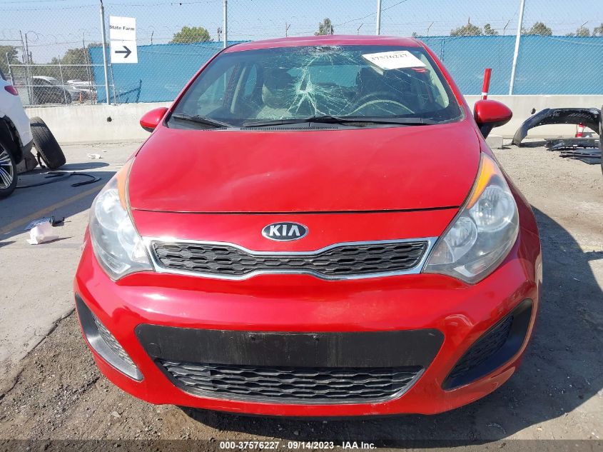 2014 KIA RIO EX - KNADN5A32E6360400