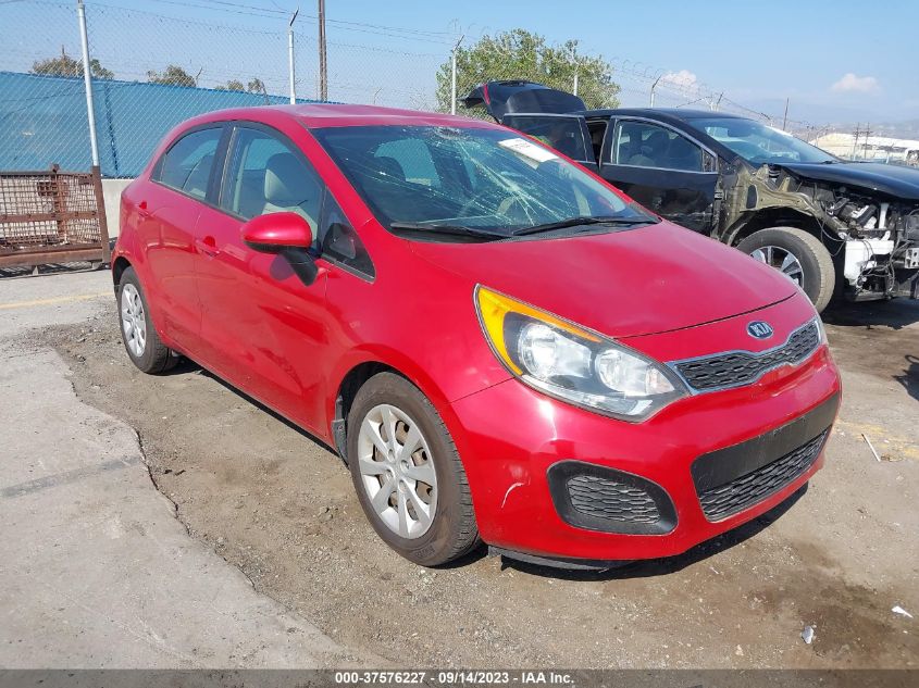 2014 KIA RIO EX - KNADN5A32E6360400
