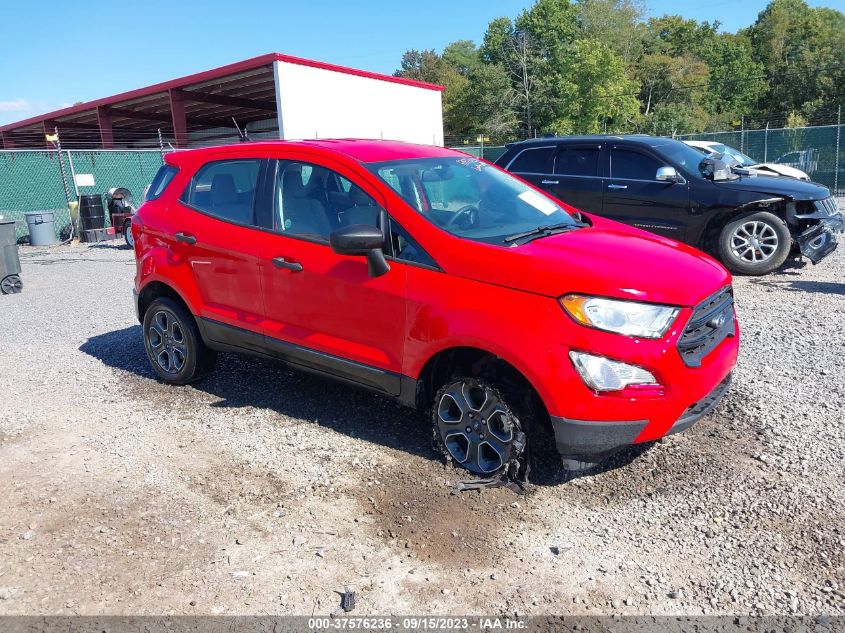 2021 FORD ECOSPORT S - MAJ6S3FL0MC416759