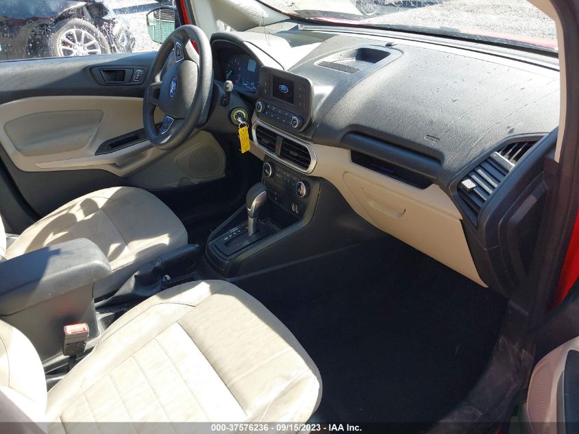 2021 FORD ECOSPORT S - MAJ6S3FL0MC416759