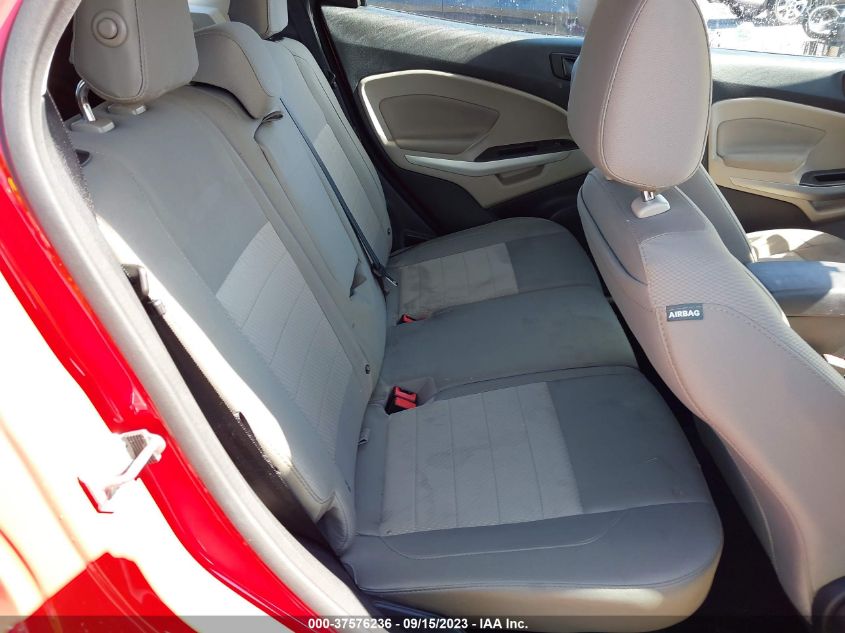 2021 FORD ECOSPORT S - MAJ6S3FL0MC416759