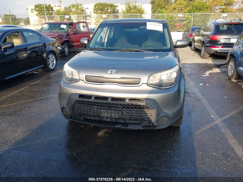 2014 KIA SOUL BASE - KNDJN2A22E7074343