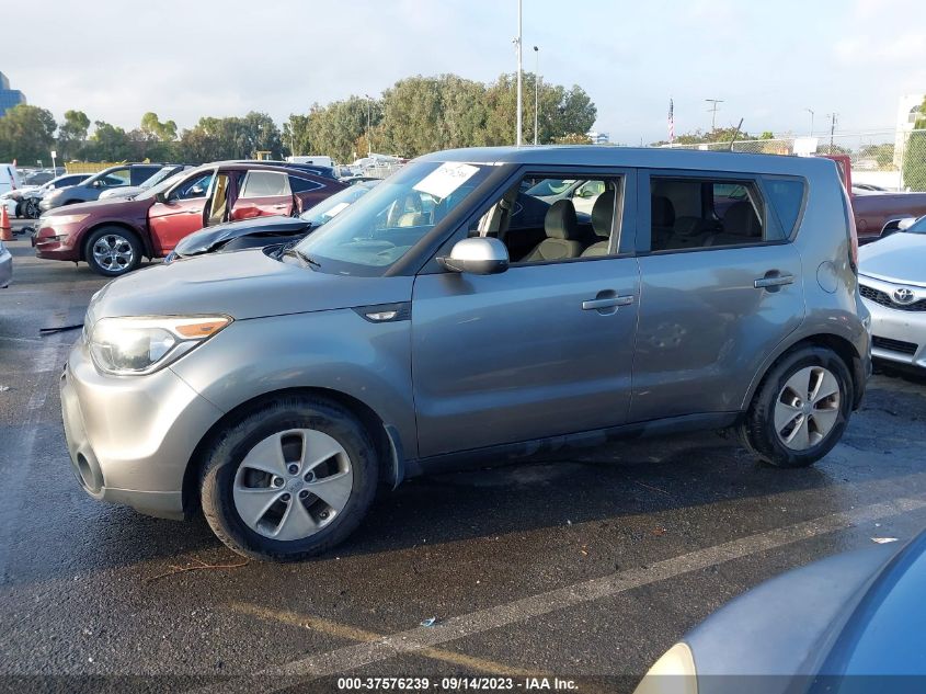 2014 KIA SOUL BASE - KNDJN2A22E7074343
