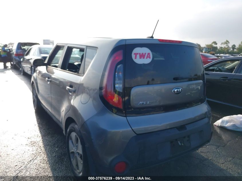 2014 KIA SOUL BASE - KNDJN2A22E7074343