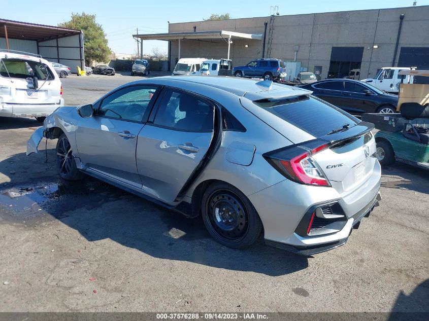 2020 HONDA CIVIC HATCHBACK SPORT - SHHFK7H45LU415081
