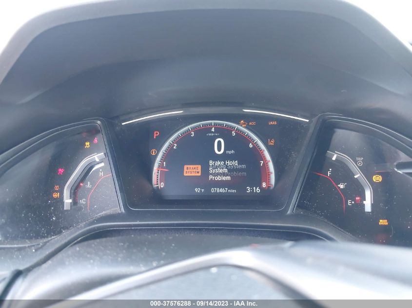 2020 HONDA CIVIC HATCHBACK SPORT - SHHFK7H45LU415081
