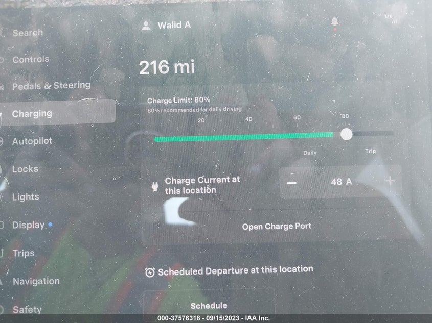 VIN 5YJ3E1EBXLF711063 2020 TESLA MODEL 3