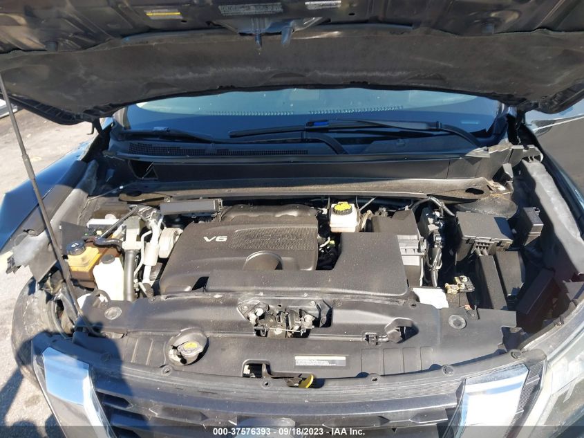 2017 NISSAN PATHFINDER SL - 5N1DR2MN0HC662479