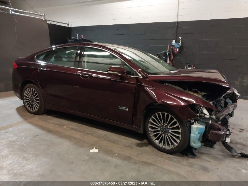 3FA6P0SU3HR280990 FORD FUSION ENERGI TITANIUM/PLATINUM 2017