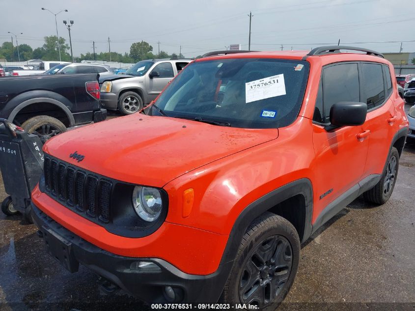 VIN ZACNJDAB0MPM23605 2021 JEEP RENEGADE UPLAND EDITION