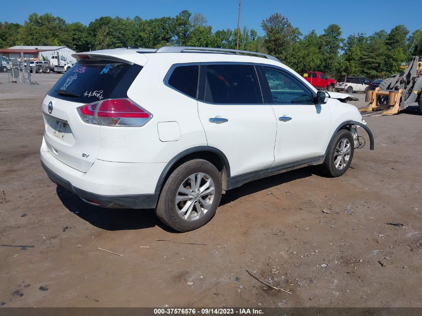 2015 NISSAN ROGUE SV - KNMAT2MT6FP571469