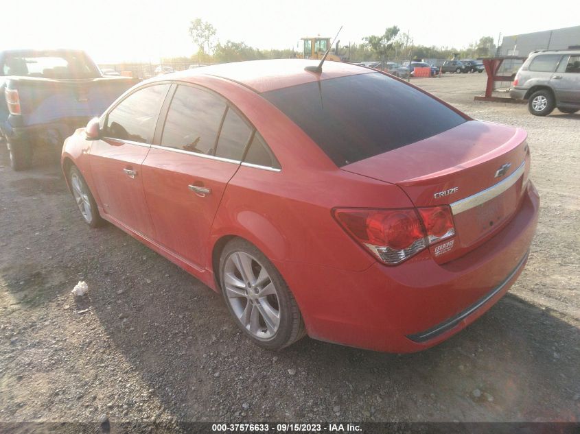 2014 CHEVROLET CRUZE LTZ - 1G1TG5SB4E7335372