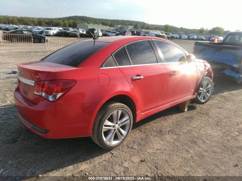 2014 CHEVROLET CRUZE LTZ - 1G1TG5SB4E7335372