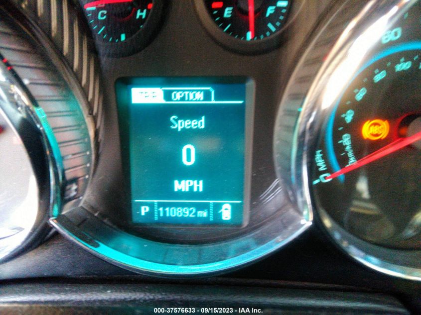 2014 CHEVROLET CRUZE LTZ - 1G1TG5SB4E7335372