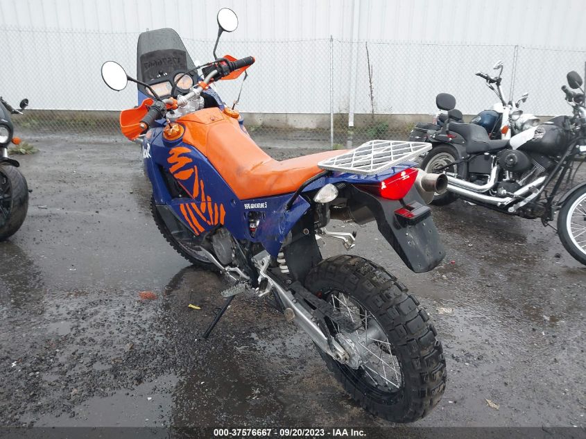 2008 KTM 990 ADVENTURE VBKVA44098M946072