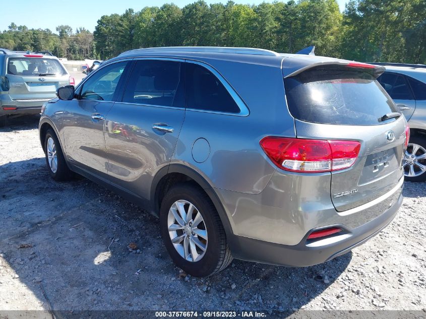 2018 KIA SORENTO LX - 5XYPGDA30JG426776