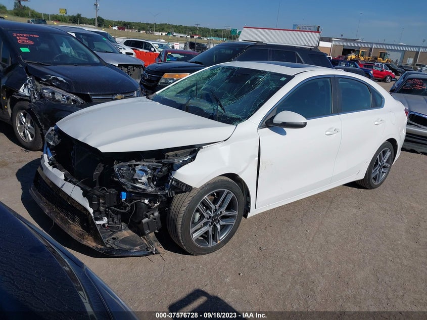 VIN 3KPF54AD4ME415548 2021 KIA FORTE EX