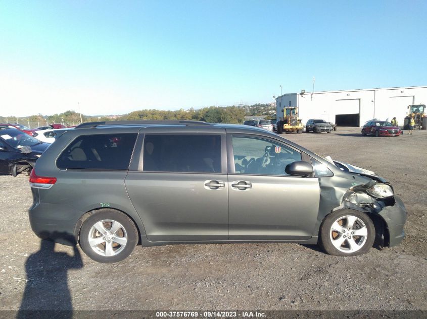 2013 TOYOTA SIENNA LE - 5TDKK3DC6DS342824