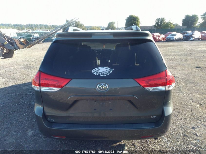 2013 TOYOTA SIENNA LE - 5TDKK3DC6DS342824