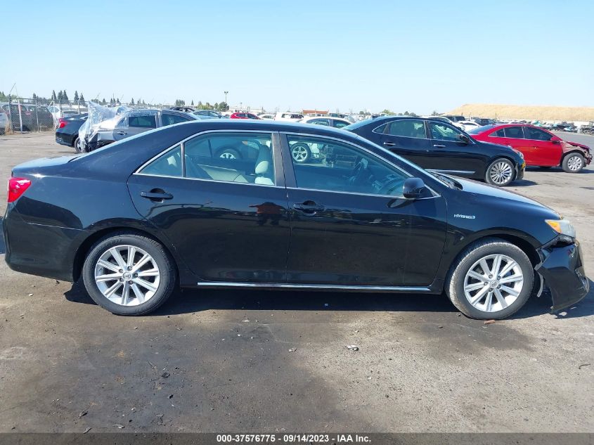 2014 TOYOTA CAMRY HYBRID LE/XLE/SE LIMITED EDITION - 4T1BD1FK6EU102698