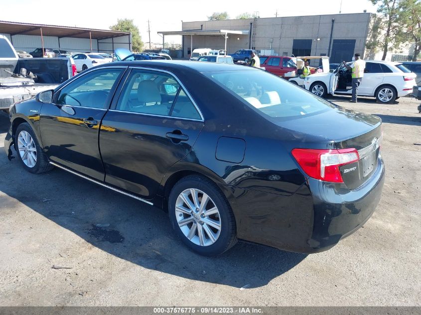 2014 TOYOTA CAMRY HYBRID LE/XLE/SE LIMITED EDITION - 4T1BD1FK6EU102698