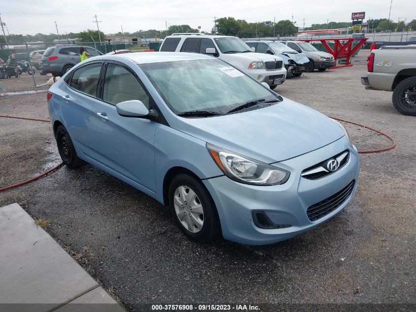2013 HYUNDAI ACCENT GLS - KMHCT4AE9DU531892