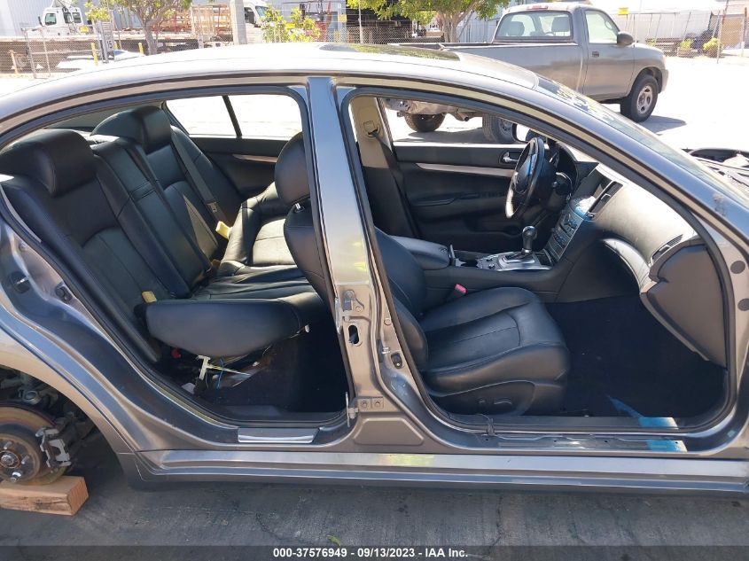 2013 INFINITI G37 SEDAN JOURNEY JN1CV6AP9DM710996