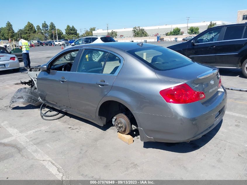 2013 INFINITI G37 SEDAN JOURNEY JN1CV6AP9DM710996
