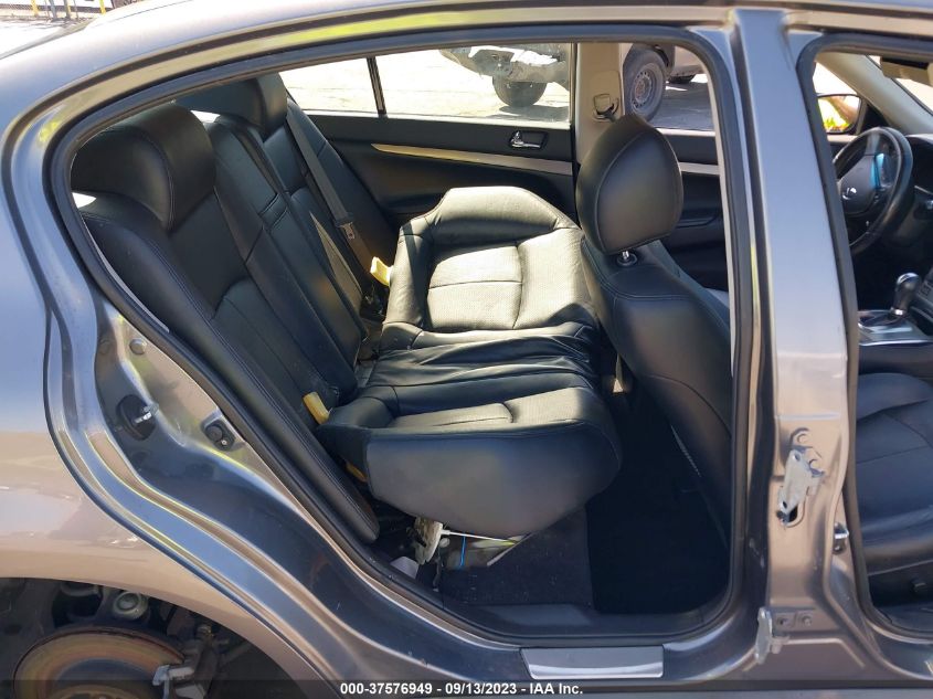 2013 INFINITI G37 SEDAN JOURNEY JN1CV6AP9DM710996