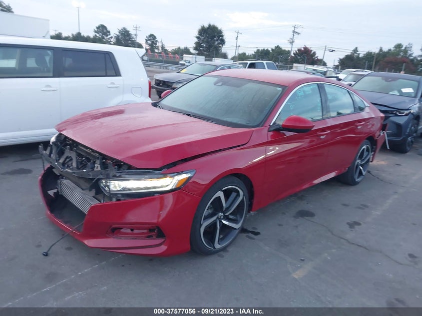 VIN 1HGCV1F30KA072109 2019 HONDA ACCORD SEDAN SPORT 1.5T