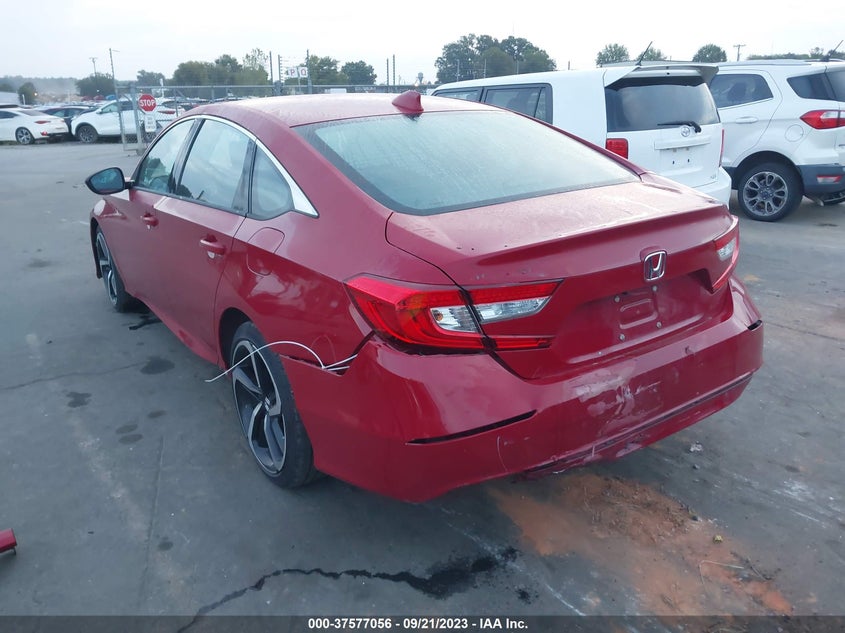VIN 1HGCV1F30KA072109 2019 HONDA ACCORD SEDAN SPORT 1.5T