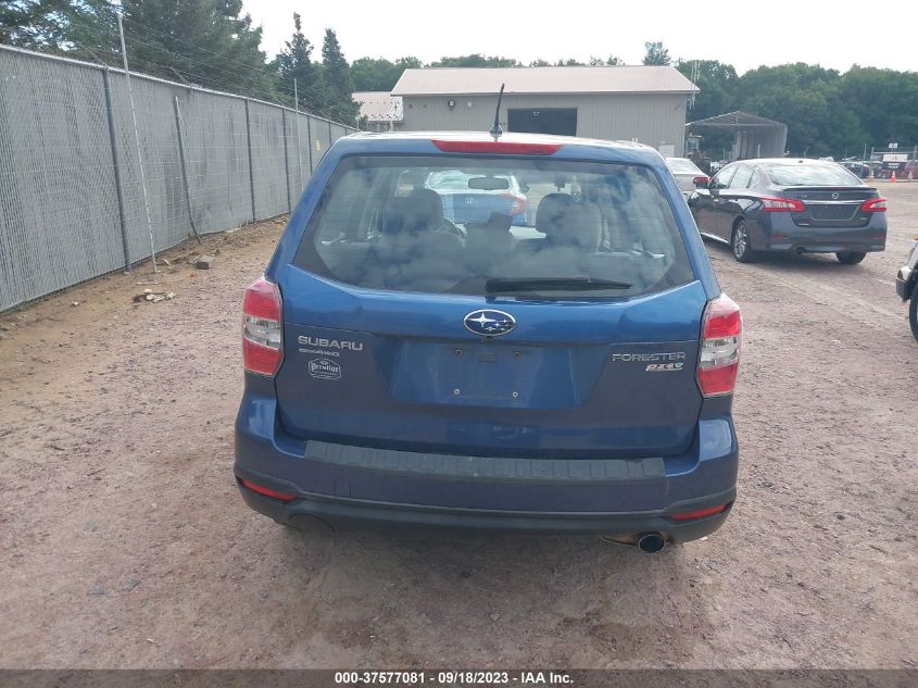 2014 SUBARU FORESTER 2.5I - JF2SJAAC1EH410806