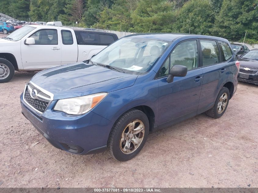 2014 SUBARU FORESTER 2.5I - JF2SJAAC1EH410806
