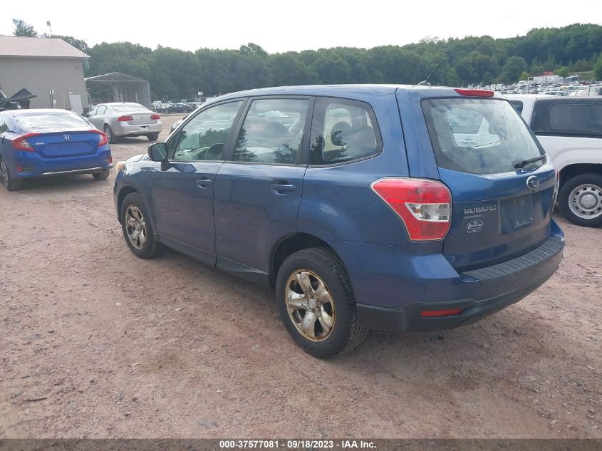 2014 SUBARU FORESTER 2.5I - JF2SJAAC1EH410806