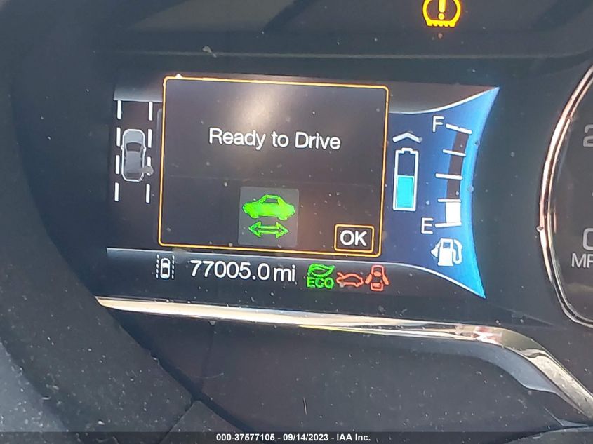 2016 LINCOLN MKZ HYBRID - 3LN6L2LU7GR622192